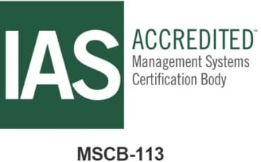 IAS ACCREDITED Management Systems Certification Body MSCB-113